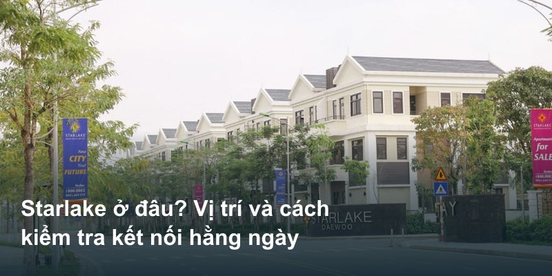 Starlake ở đâu? Vị trí và cách kiểm tra kết nối hằng ngày
